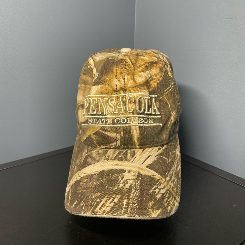 Camouflage Pensacola State College Cap